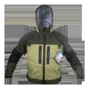 Outdoor Jackets Hoodies ELUANSHI Waterproof Breathable Fly Fishing Clothes Wader Jacket Wading clothing apparel 230206