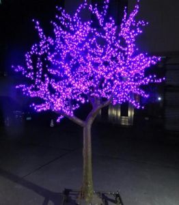 Lámpara LED para árbol de Navidad con luz de árbol de cerezo artificial para exteriores, 2304 Uds. LED, 98 pies, 30M de altura, 110VAC220VAC, resistente a la lluvia, Drop5528817
