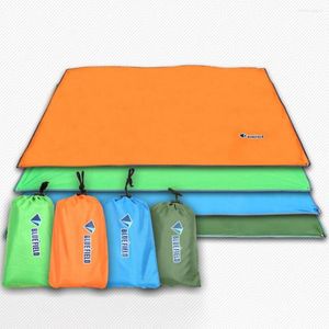 Outdoor Pads Portable Folding Camping Mat Waterproof Pocket Beach Blanket Mattress Lightweight Picnic Sleeping Pad