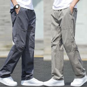 Outdoor Pants Men's pants new merchandise pants outdoor casual pants cotton comfortable slim sports pants multi pocket work pants 231103