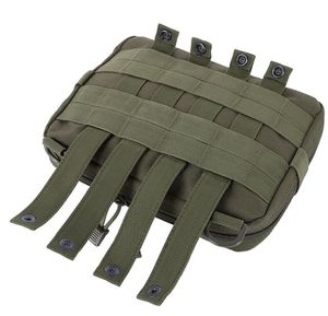 Sports de plein air sac à dos tactique gilet accessoire kit médical pochette porte-revues portable paquet de premiers soins Molle infirmière pack d'urgence tactique Molle Euipment