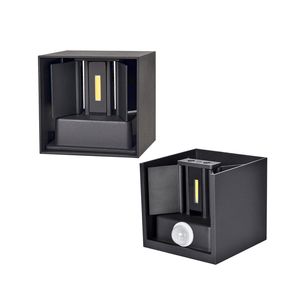 Lámparas de pared para exteriores Apliques LED Lámpara de montaje Aplique de pared moderno Iluminación UpDown Accesorio Luces de aluminio Porche Puerta principal Jardín Patio IP54 Impermeable oemled