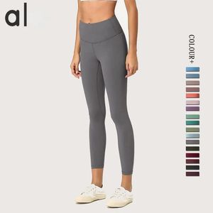 Tenues Al Yoga Pantalons de yoga pour femmes Hip Lift Tight Taille mi-haute Séchage rapide Running Nude Fitness Pantacourt