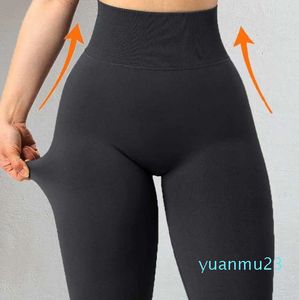 Tenues femmes pour Fiess pantalons De Yoga collants De Sport sans couture Scrunch bout à bout Legging pantalons De gymnastique De Mujer jambières d'exercices