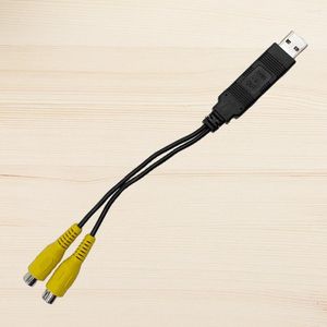 Sortie USB vers AV Cable DC 5V Adaptateur vidéo 2W pour Android Multimedia Player TV