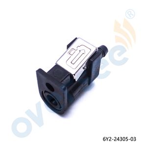 Terminal de carburant 6Y2-24305-06-00 Pièces de connecteur de joint de tuyau pour le cheval de moteur extérieur Yamaha 6y1-24305