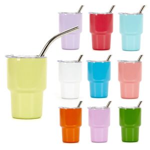 Mini vaso de la sublimación de la taza del acero inoxidable de la pared doble de la onza con aduana