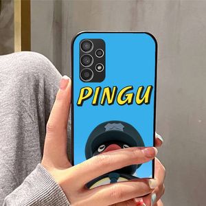 P-Pingu Penguin Estuche para teléfono divertido para Samsung Galaxy S21 S22 S23 Ultra S20 Fe S10 Nota 20 10 Shell