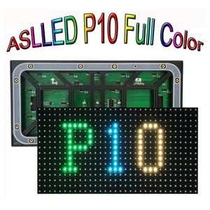 Módulo de pantalla LED para exteriores P10 320 x 160 mm Montaje en superficie SMD3535 RGB Panel de matriz impermeable HD a todo color Ventas directas de fábrica