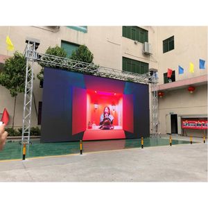 Panel de pantalla LED Super HD P3.91 de 500x500 mm para exhibición de alquiler de espectáculos al aire libre, panel de alta calidad, pantalla de pared de video LED