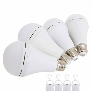 Pack Emergency Bulbs Rechargeable Led Light With Battery Backup Bulb Of 4