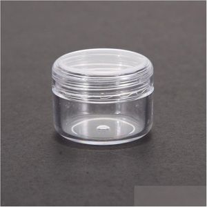 Bouteilles d'emballage en gros petits pots vides transparents pot mini pot cosmétique fard à paupières maquillage crème pour le visage conteneur de livraison bureau Scho Dhswr