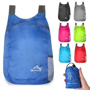Packs 20L sac à dos de randonnée ultraléger en plein air cyclisme voyage Sport étanche Portable pliable équipement de Camping loisirs sacs tactiques