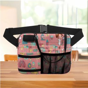 Packs New Medical Equipment Tool Design Nursing Fanny Pack pour stethoscopes kit de soins Organisateur étudiant Sacs à courroie pour les pharmaciens pour les pharmaciens