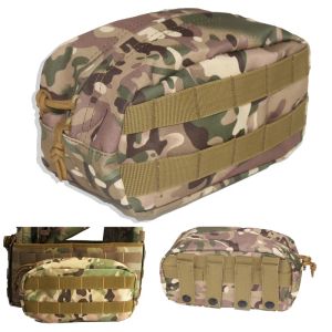 Paces Tácticos Molle Utility Pouch Bouch EDC Herramienta First Aid First Aid Vest Bag Camo Dobtador Militares Drop Bolsas de accesorios de caza