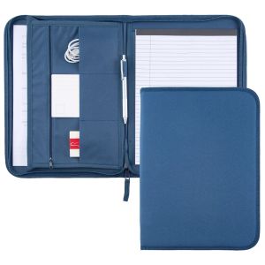 Padfolio A4 Tissle Tabinet Canvas Document Sac Padfolio Folder de toile de tissu à glissière pas cher