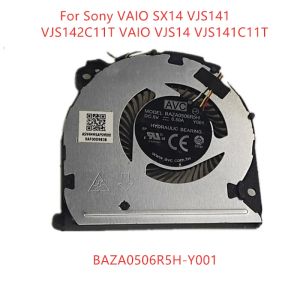PADS NOUVEAU FAN CHEFFORMATION CPU PRODUCE POUR Sony Vaio SX14 VJS141 VJS142C11T VAIO VJS14V JS141C11T BAZA0506R5HY001