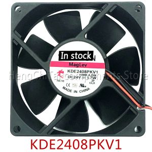 Pads Original 100% Fan de refroidissement silencieux à 100% NOUVEAU nouveau pour Sunon KDE2408PKV1 24V 1.7W 8020 8 cm ventilateur