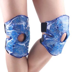 PADS PACK DE GEL SUPPORT DE GELE RÉutilisable pour les blessures sportives Pack de chirurgie du genou flexible pour soulagement de la douleur Cold Hot Compress Therapy Wrap