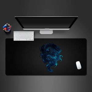 Tapis de souris Dragon bleu Super Cool, meilleure vente rapide pour ordinateur de jeu PC, clavier d'ordinateur, meilleurs cadeaux