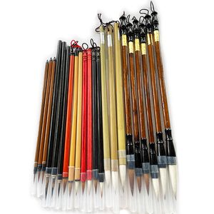 Peinture Fournitures Calligraphie Chinoise Traditionnelle Calligraphie Ensemble Brosse Paysage Peinture Brosse Belette Cheveux Stylo Écriture Brosse Ensemble pour Étudiants 221130