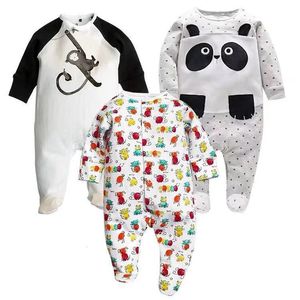 Pijamas para bebés y niñas, pijamas para bebés nacidos, monos para niños, 2 unidades/lote, pijama para bebés, ropa de dormir de 0, 3, 6, 9, 12 meses, ropa para bebés 231117
