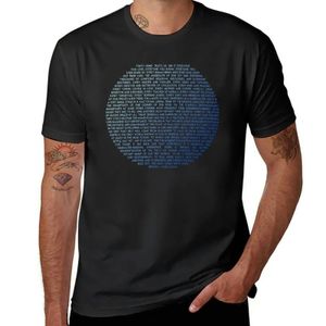 Dot bleu pâle - Carl Sagan |T-shirt de design d'origine T-shirts lourds Kawaii Vêtements blancs hommes blancs 240425