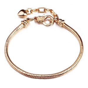 pulsera pandora simple ajustable cadena de hueso de serpiente diseñador de joyas para mujer pulsera hombres pulsera de oro pulsera de tenis pulsera de lujo pulsera con dijes