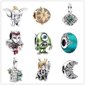 Pan Home s925 Silver 2023 New Pixar series Buzz Lightyear Woolly Monster beaded underwater world diy accessories