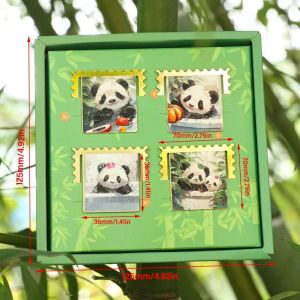 Panda Panda Panda Bookmark Creative Metal Students / Teachers Book Page Marker Gift Livre Page Holder Office School Office Supplies