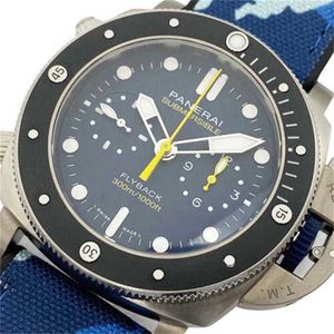 Les montres de mouvement automatique de la montre Panerei montres sportives Panerai submersible Mike Horn Pam01291 Automatique # OK486