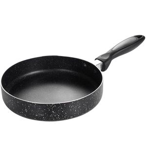 Poêle à frire antiadhésive en alliage d'aluminium de 20CM pour crêpes Steak Omelette aux œufs DIY Nougat Bonbons Confiture Poêle Revêtement en céramique Marmite