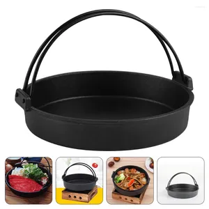 Pans japonais Nabe Pot Cast Iron Skillet Camping Cooking Stove Momening Kitchen