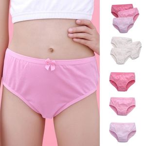 Toddler Girls Cotton Underwear, 1/3Pcs Soft Breathable Candy Briefs for Kids 1-13T