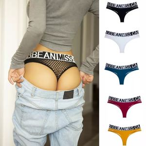 Panties sexy Ladies Panties Fashion Hollow mesh women's underpant Thongs String Seamless Briefs Sexy Female Briefs Tanga low waist