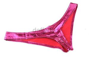 Panteras de lujo para mujeres Mujeres sexy lencería metálica Metálica G-String Micro Thong ropa interior Bikini Briefs Club Colors Regalos LDD240311