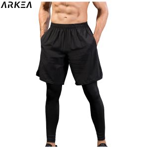 Pantalons pour hommes Sports Us Collants de course Collants de leggings de gym