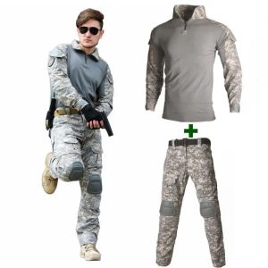 Pantalon Tactical Men's Hunting Cost Camouflage Sniper Stume