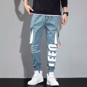 Pantalones Zoenova Streetwear Multi Pockets Cargo Harem Pants Hip Hop Casual Masculino Masculino Joggers Fashion Harajuku Man Pan