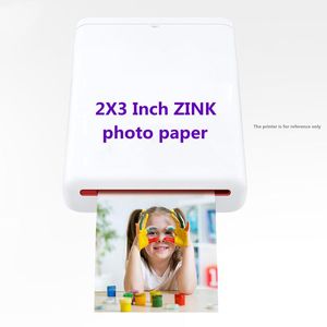 Papel Papel fotográfico Huawei Papel ZINK de 2x3 pulgadas para impresora portátil Huawei/Xiaomi/LG/Canon Papel fotográfico de bolsillo Mini papel fotográfico