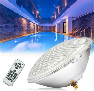 PAR56 lampe sous-marine AC12V 18LED Piscina lumière froide/chaude/RGB étanche piscine LED projecteur