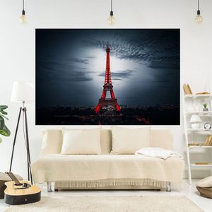 Paris Eiffel Tower Sofa Blanket Yoga Mat Architecture française Tapestry Aestry Arestry Arestry ou salon décorations