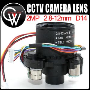 Parts 2.0MEGAPIXEL MOTORISÉ VARIFOCAL 2,812 mm CCTV Lens 1 / 2,7 