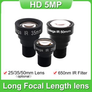 Parts HD 5MP 50 mm 35 mm Lens M12 Correction 2/3 pouces CCTV Vue longue distance de l'objectif pour 1080p / 4MP / 5MP AHD IP CAME GOPRO HERO SPORT CAME