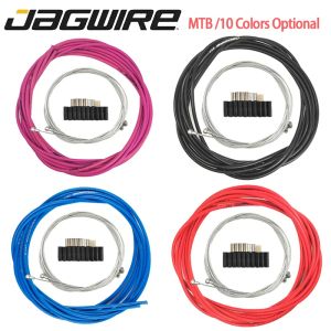 Pièces Jagwire Bike Câbles Ensemble pour Shimano Sram Mtb Road Bicycle 4mm 5mm Frein Shift Cable Set Mountain Bicycle Derilleur Câble Logement