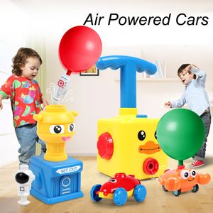 Party Balloons Air Power Balloon Car Toy Inertial Power Balloon launcher Education Science Experiment Puzzle Fun Toys for Kids 230620