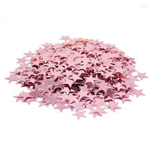 Décoration de fête 15g 6/10mm brillant or étoile confettis anniversaire Table de mariage acrylique arrose noël bricolage