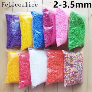 Décoration de fête 15 g/sac Mini boules de mousse rondes colorées assorties perles de remplissage en polystyrène styromousse artisanat UP bricolage artisanat Decor1