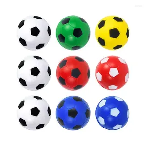 Décoration de fête 6pcs mini ballon de football coloré à la maison table de jeu intérieur balles de football enfant adulte jouet anti-stress exercice de poignet