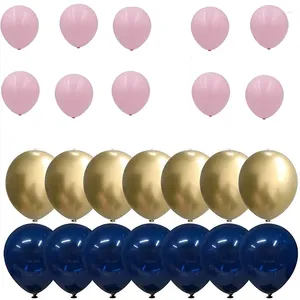 Party Decoration Matte Navy Blue Balon Garland Arch Kits Or rose pour mariage / Baby Shower / Decor d'anniversaire